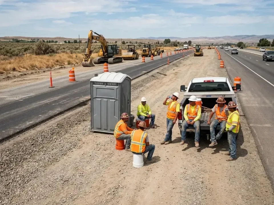 highway-road-construction-crew-007 — frequently asked questions, Porta Potty and Restroom Rentals in Pine Brook, NJ